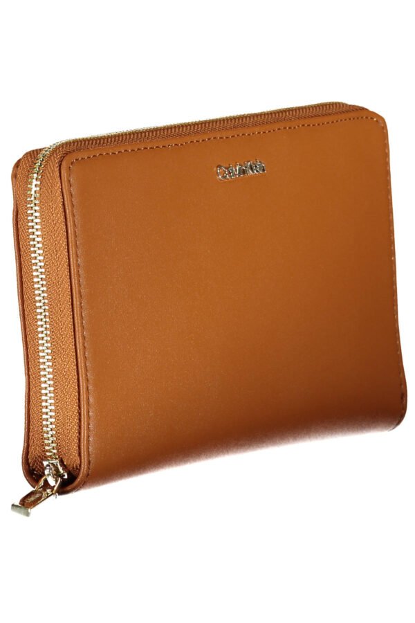 CALVIN KLEIN WOMEN'S WALLET BROWN - Image 3