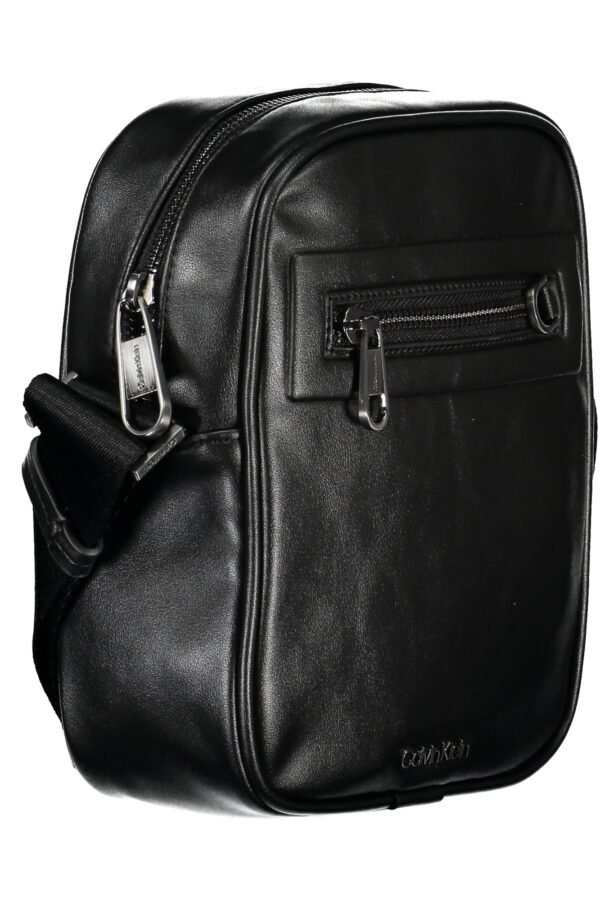 CALVIN KLEIN MEN'S BLACK SHOULDER BAG - Image 3