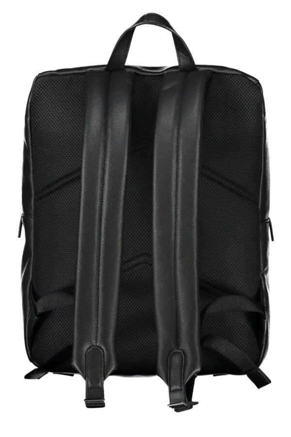 CALVIN KLEIN MEN'S BLACK BACKPACK - Image 2