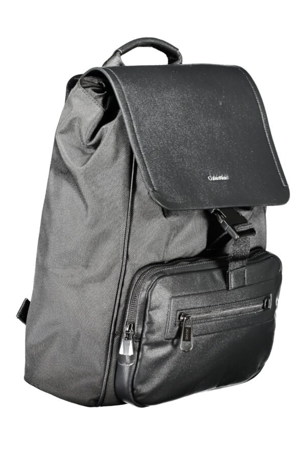 CALVIN KLEIN MEN'S BLACK BACKPACK - Image 3
