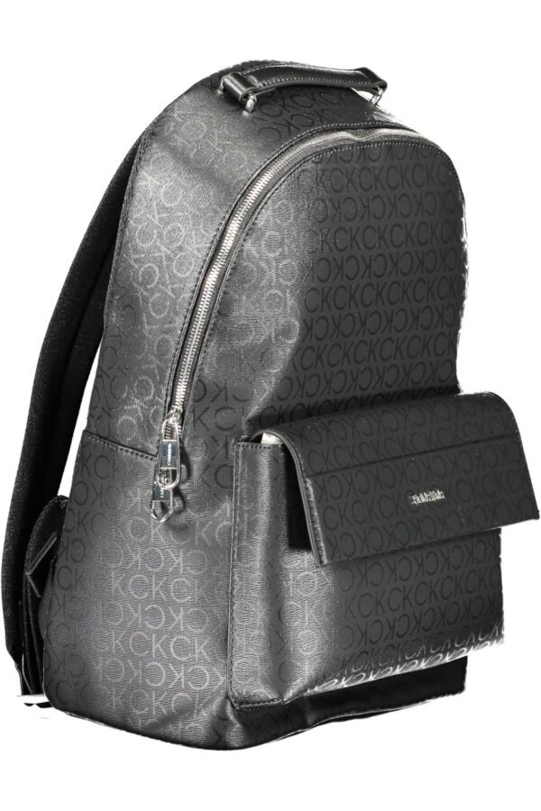 CALVIN KLEIN MEN'S BLACK BACKPACK - Image 3