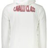 CAVALLI CLASS MEN'S WHITE SWEATSHIRT - Image 2