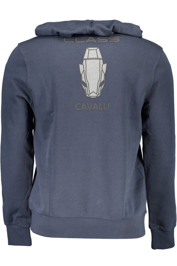CAVALLI CLASS SWEATSHIRT WITHOUT ZIP MAN BLUE - Image 2