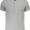 CAVALLI CLASS POLO SHORT SLEEVE MAN GRAY