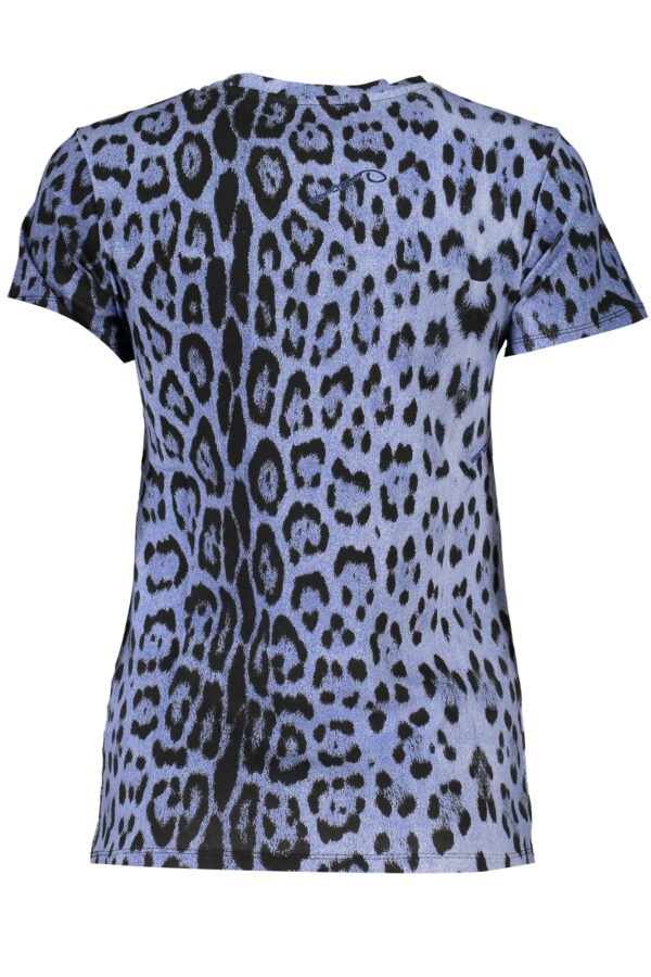 CAVALLI CLASS WOMEN'S SHORT SLEEVE T-SHIRT BLUE - Image 2