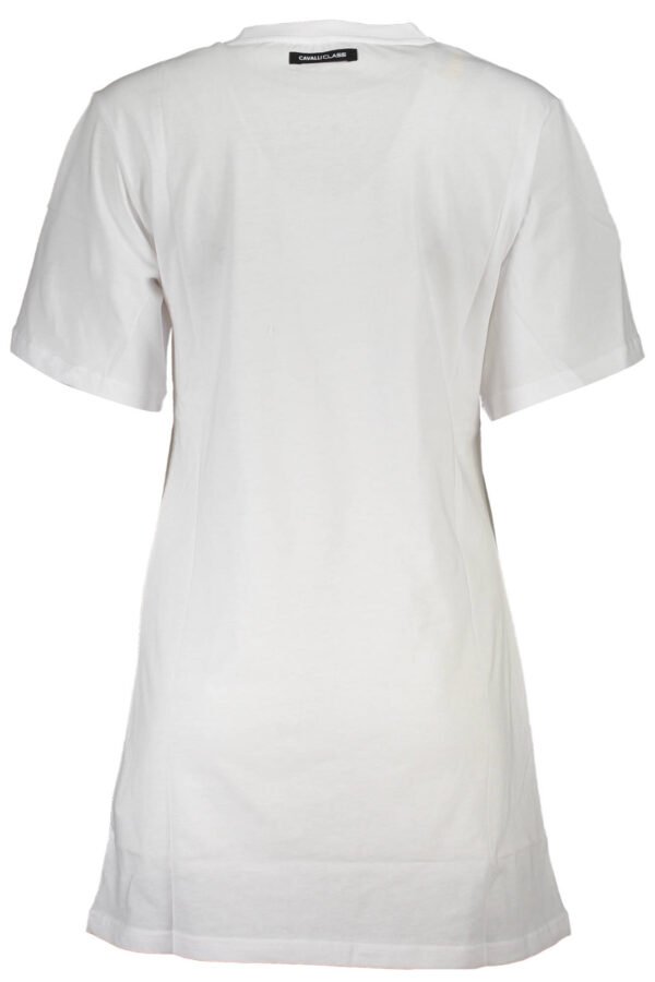 CAVALLI CLASS T-SHIRT SHORT SLEEVE WOMAN WHITE - Image 2