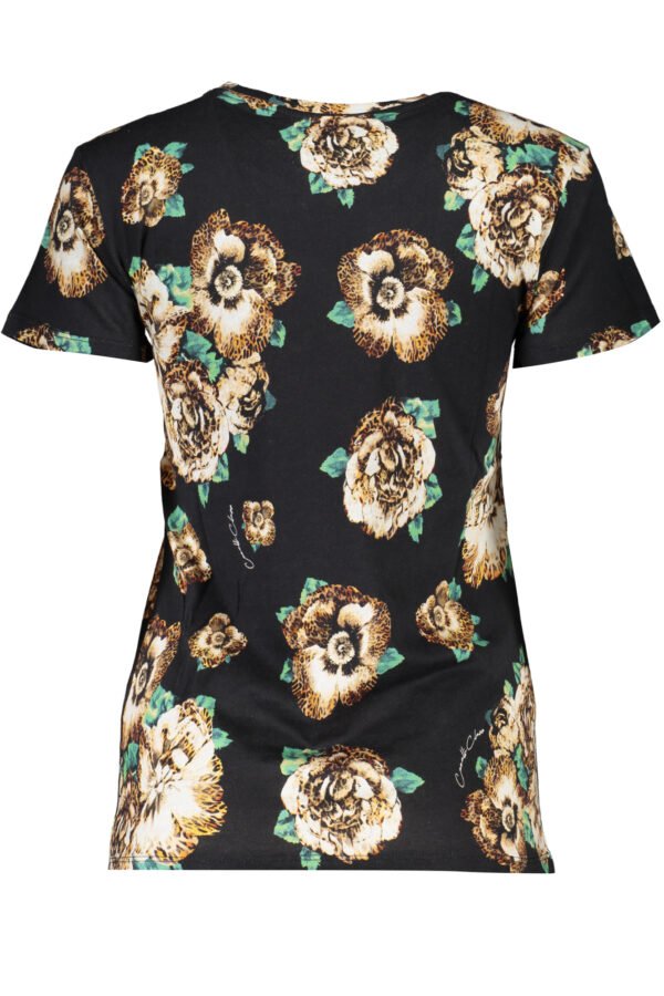 CAVALLI CLASS WOMEN'S SHORT SLEEVE T-SHIRT BLACK - Image 2