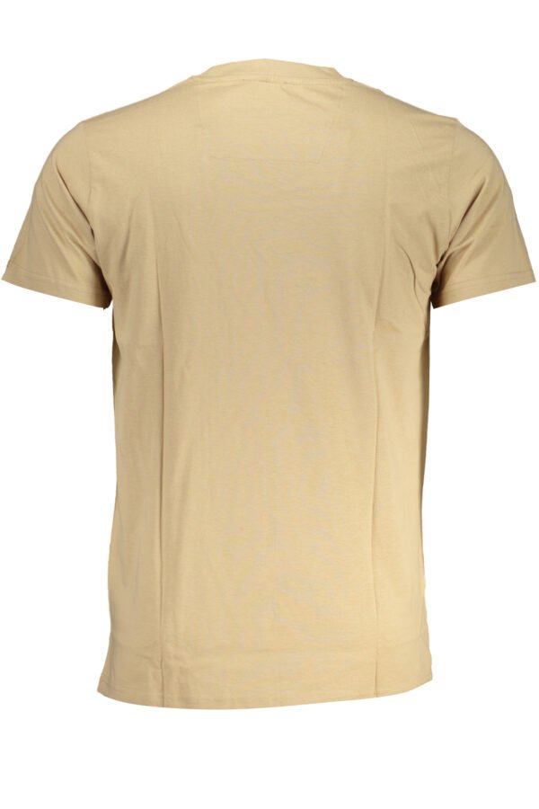 CAVALLI CLASS MEN'S SHORT SLEEVED T-SHIRT BEIGE - Image 2