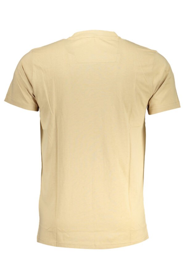 CAVALLI CLASS MEN'S SHORT SLEEVED T-SHIRT BEIGE - Image 2