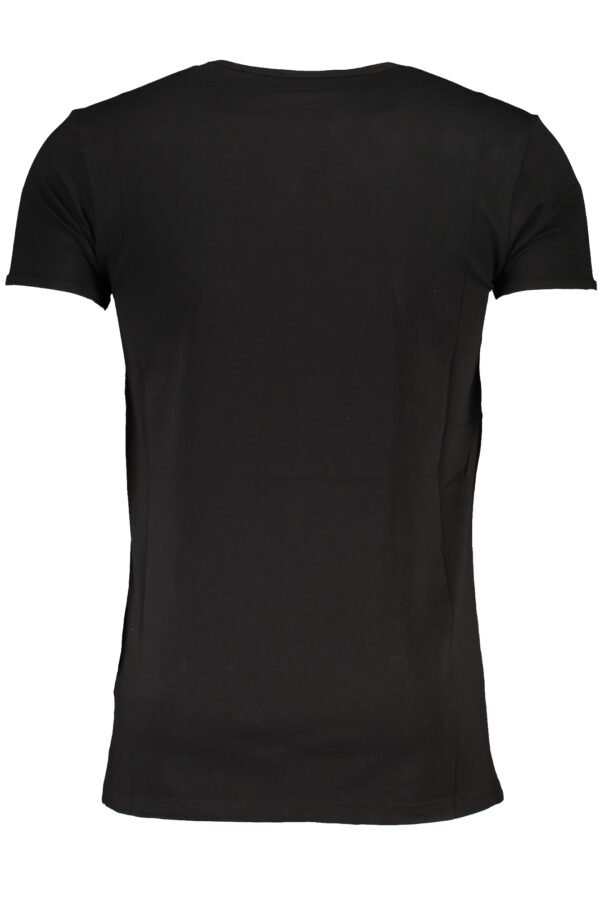 CAVALLI CLASS MEN'S SHORT SLEEVE T-SHIRT BLACK - Image 2