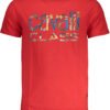 CAVALLI CLASS MEN'S SHORT SLEEVE T-SHIRT RED