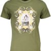 CAVALLI CLASS T-SHIRT SHORT SLEEVE MAN GREEN