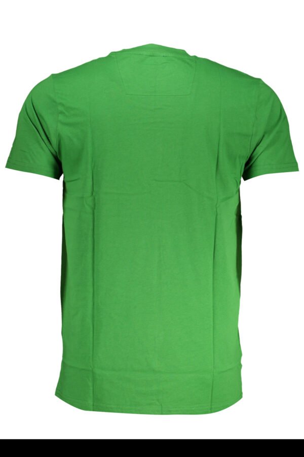 CAVALLI CLASS GREEN MEN'S SHORT SLEEVED T-SHIRT - Image 2