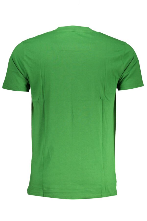 CAVALLI CLASS GREEN MEN'S SHORT SLEEVED T-SHIRT - Image 2