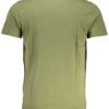 CAVALLI CLASS GREEN MEN'S SHORT SLEEVED T-SHIRT - Image 2
