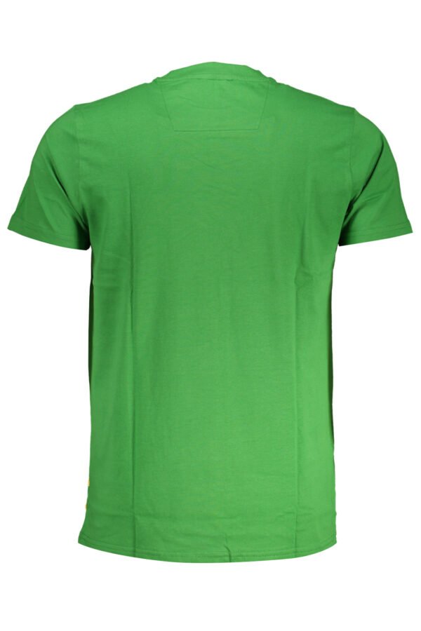 CAVALLI CLASS GREEN MEN'S SHORT SLEEVED T-SHIRT - Image 2