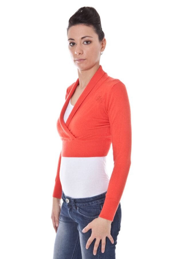 DATCH SHRUG LONG SLEEVE WOMAN RED - Image 3