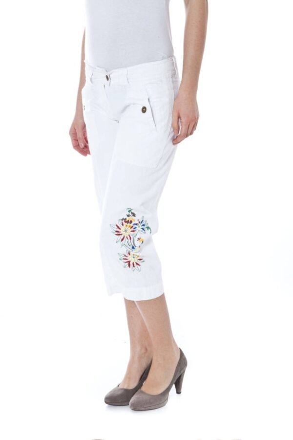 DATCH WHITE MEN'S BERMUDA TROUSERS - Image 3
