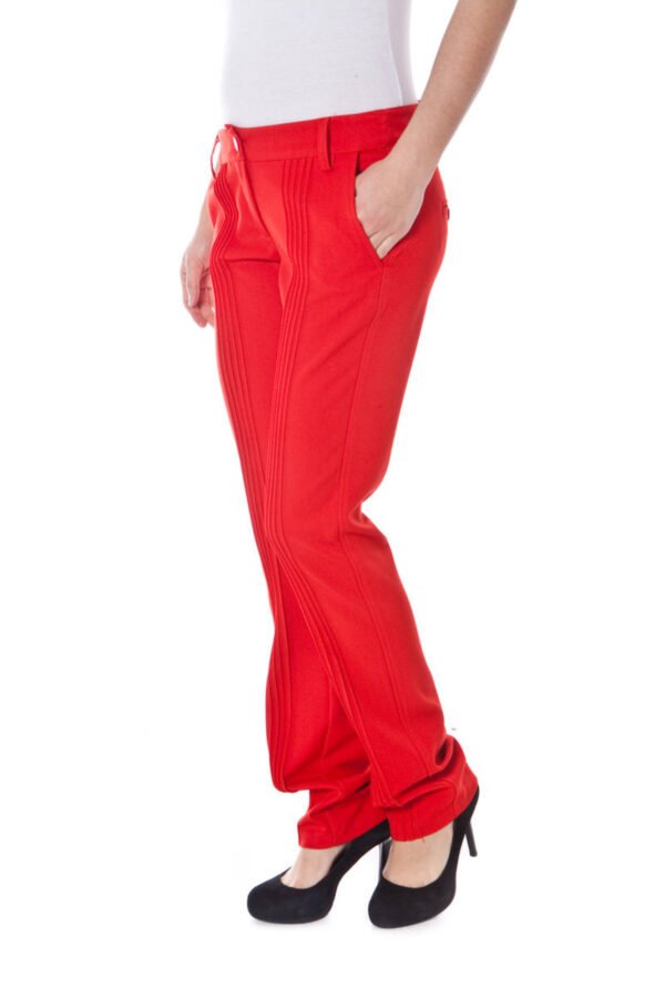 DENNY ROSE RED WOMAN TROUSERS - Image 3