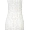 DESIGUAL WOMEN'S SHORT DRESS WHITE - Image 2
