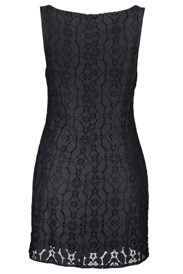 DESIGUAL BLACK WOMAN SHORT DRESS - Image 2
