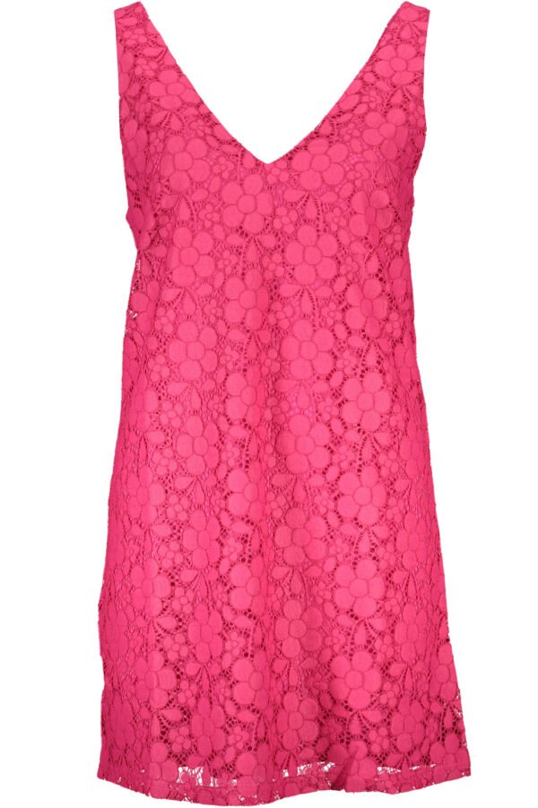 DESIGUAL PINK WOMEN'S SHORT DRESS
