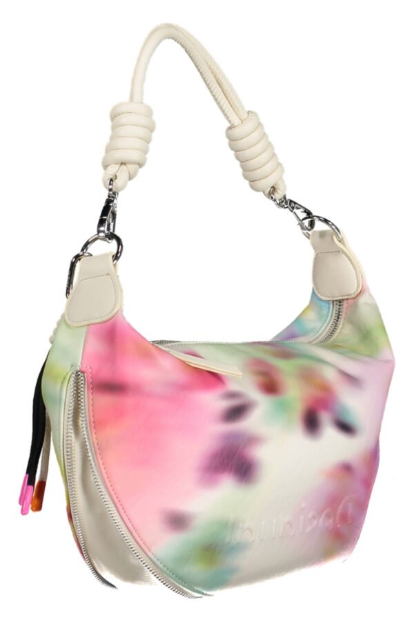 DESIGUAL WOMEN'S BAG WHITE - Image 3