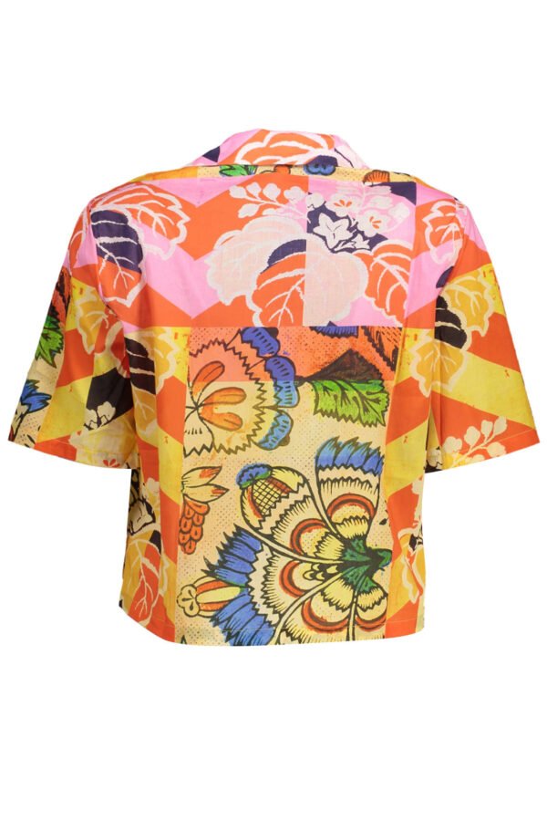 DESIGUAL SHORT SLEEVE SHIRT YELLOW WOMAN - Image 2