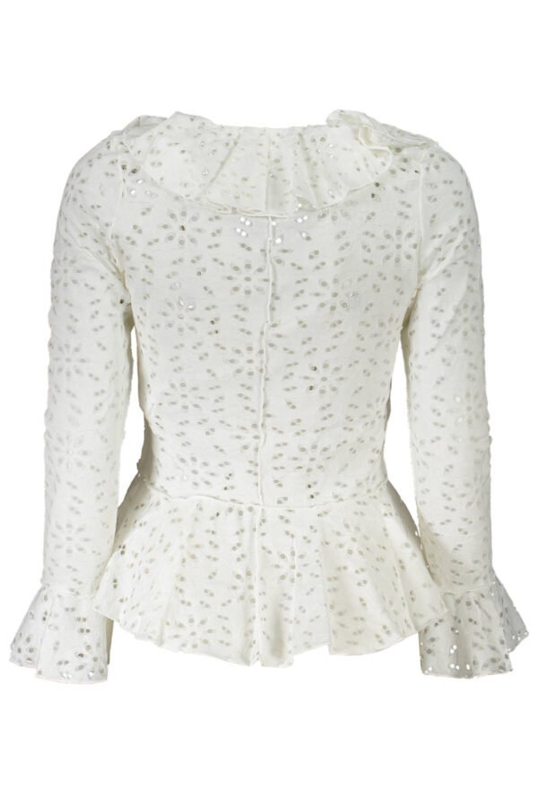 DESIGUAL SHIRT LONG SLEEVE WOMAN WHITE - Image 2