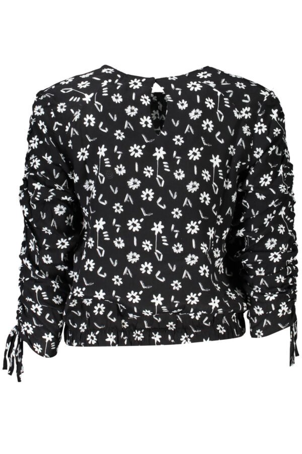 DESIGUAL BLACK WOMEN'S LONG SLEEVED SHIRT - Image 2