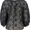 DESIGUAL WOMEN'S LONG SLEEVE SHIRT BLACK - Image 2