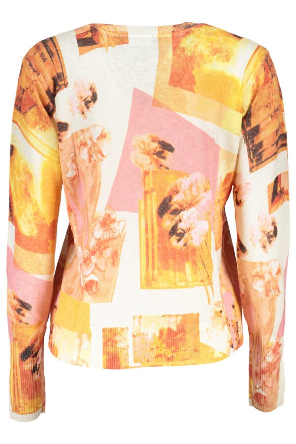 DESIGUAL WHITE WOMEN'S SWEATER - Image 2