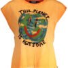DESIGUAL ORANGE WOMAN SHORT SLEEVE T-SHIRT