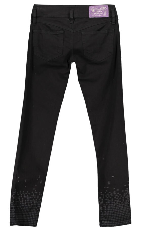 DIESEL JEANS DENIM WOMAN BLACK - Image 2