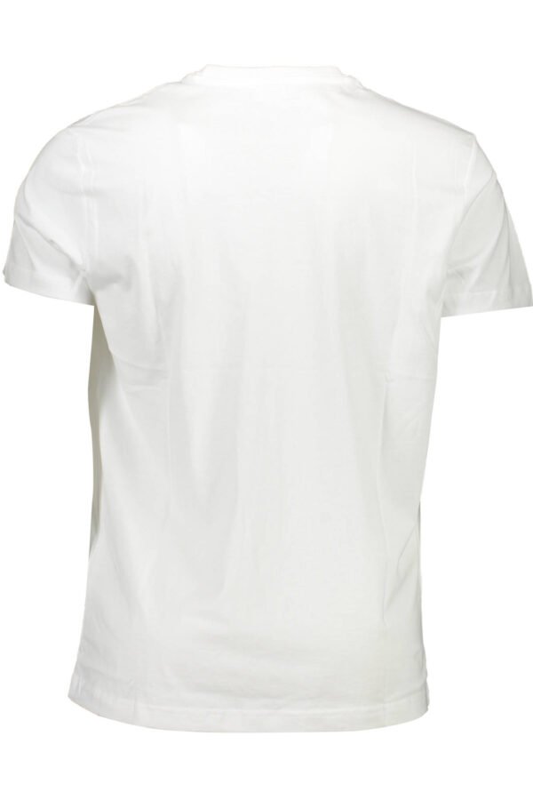 DIESEL WHITE MEN'S SHORT SLEEVE T-SHIRT - Image 2