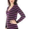 FRED PERRY WOMEN'S PURPLE SWEATER - Image 3