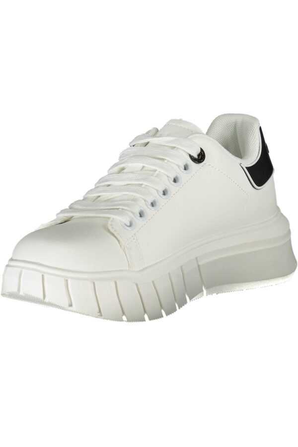 GAELLE PARIS WHITE WOMEN'S SPORTS SHOES - Image 3