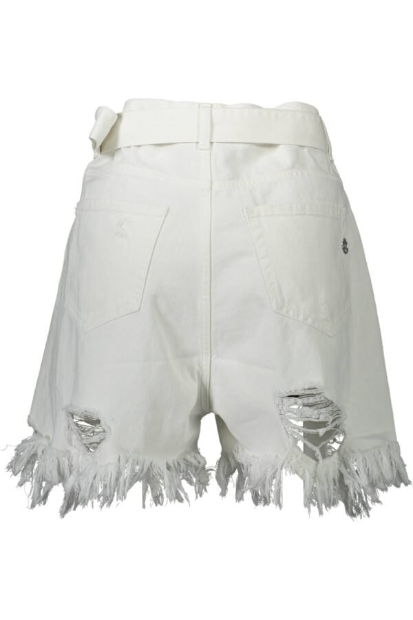 GAELLE PARIS WHITE WOMAN SHORT TROUSERS - Image 2