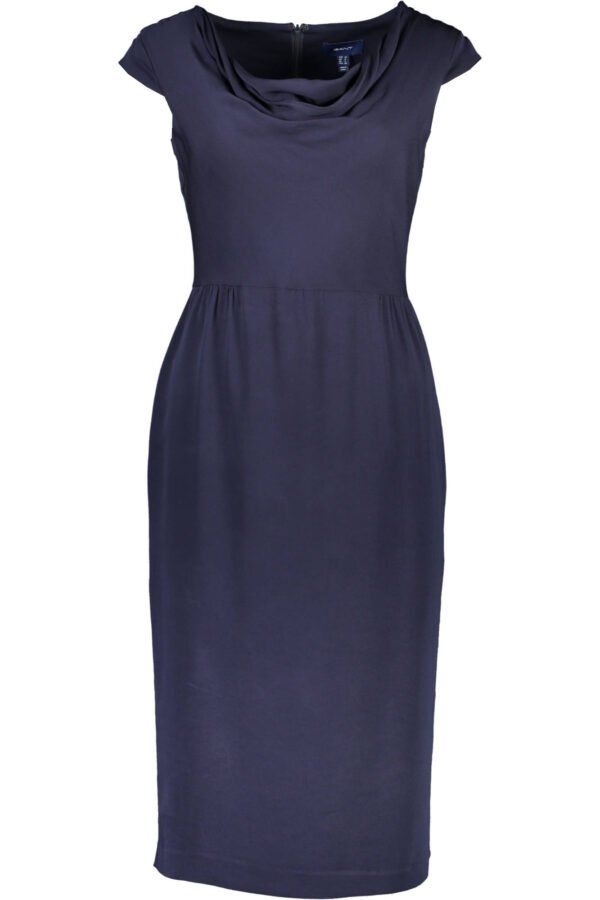 GANT SHORT DRESS WOMAN BLUE