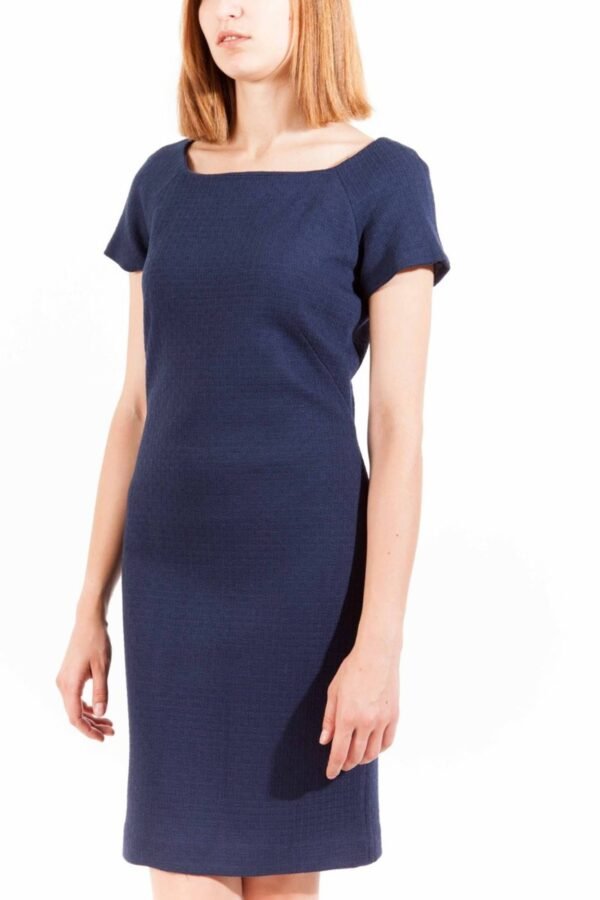 GANT SHORT DRESS WOMAN BLUE - Image 3
