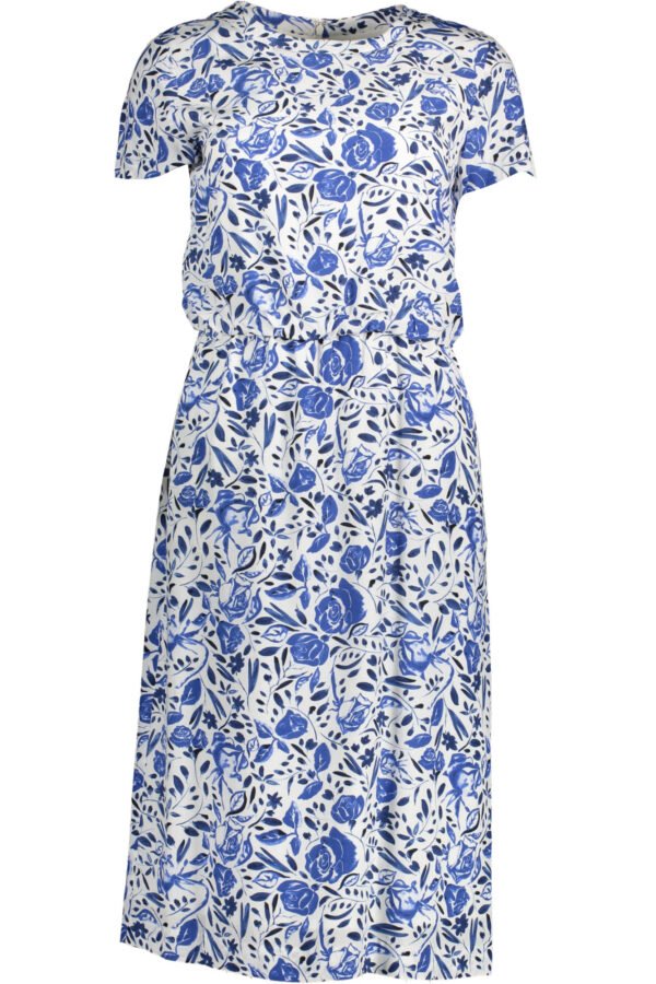 GANT LONG DRESS WOMAN WHITE
