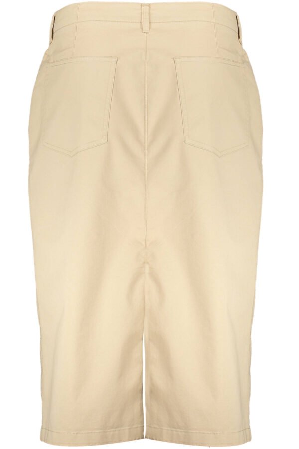 GANT WOMEN'S BEIGE LONGUETTE SKIRT - Image 2