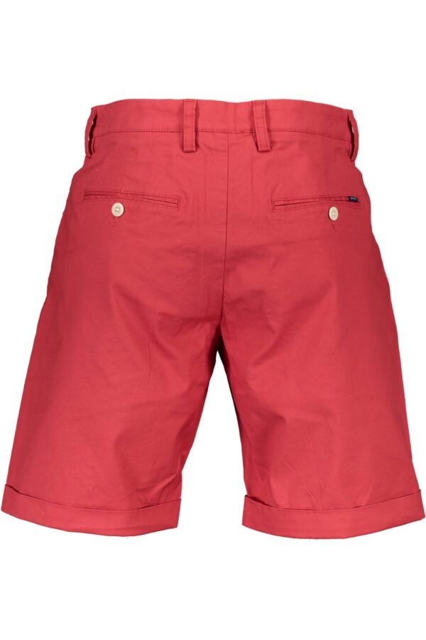 GANT RED MEN'S BERMUDA TROUSERS - Image 2