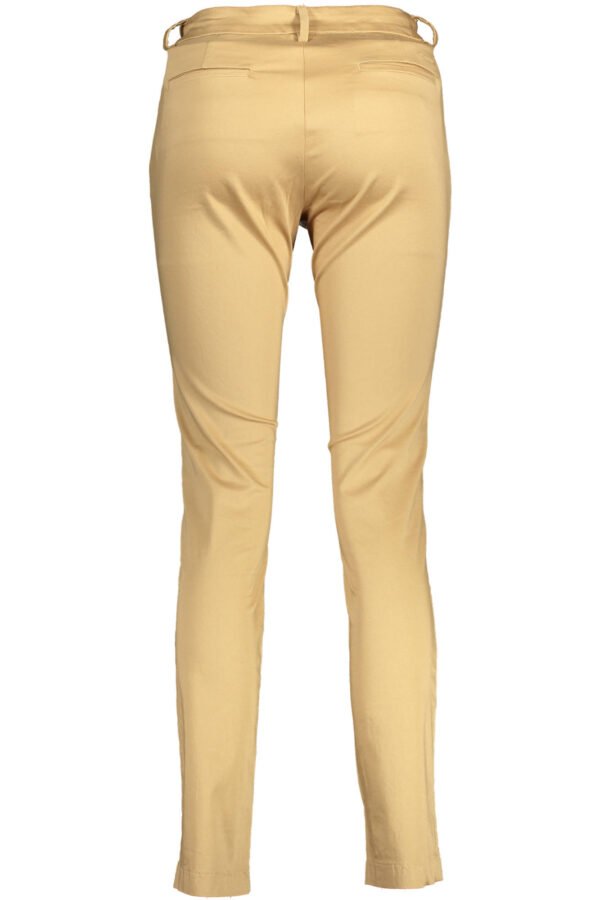 GANT WOMEN'S BEIGE TROUSERS - Image 2