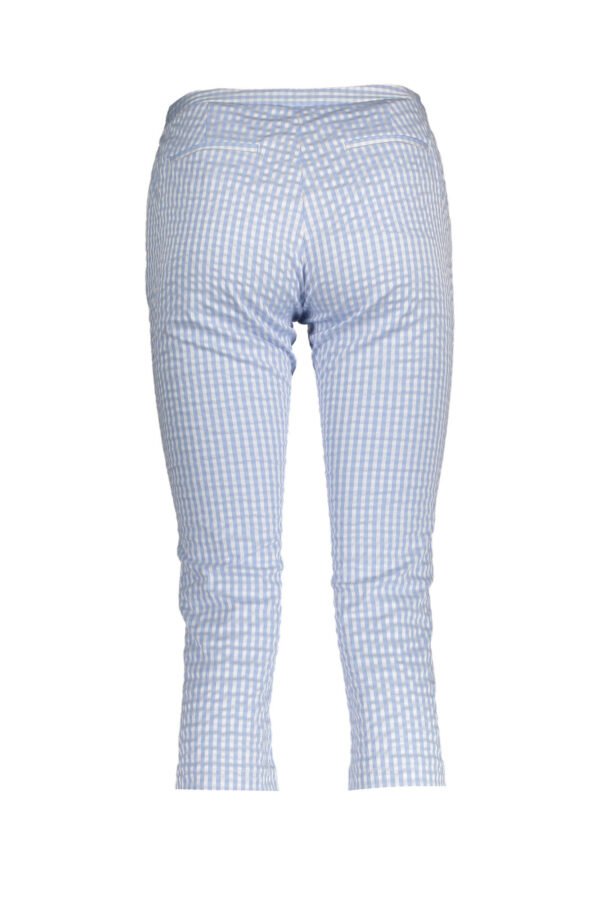 GANT WOMEN'S PINOCCHIETTO LIGHT BLUE TROUSERS - Image 2