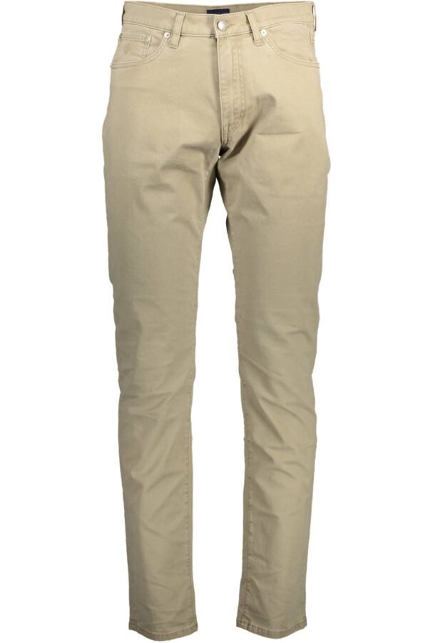 GANT MEN'S BEIGE TROUSERS