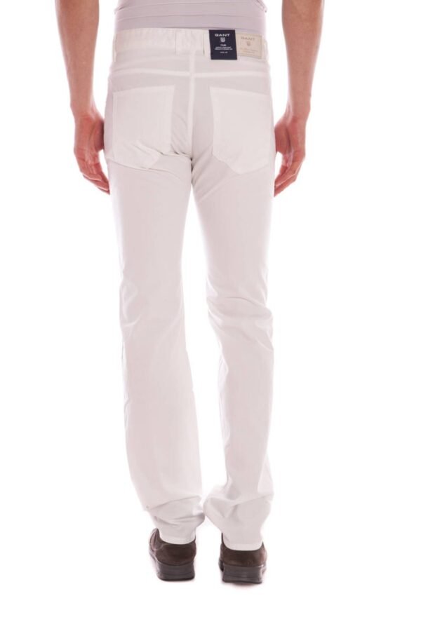 GANT MEN'S WHITE TROUSERS - Image 2