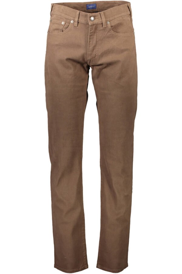 GANT MEN'S BROWN TROUSERS