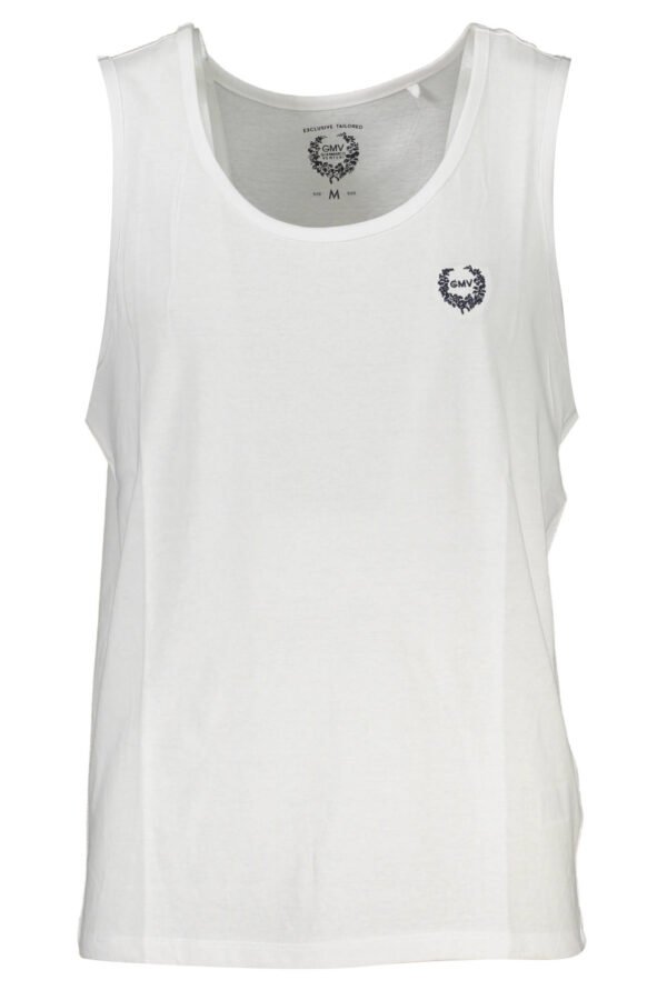 GIAN MARCO VENTURI WHITE MAN TANK TOP