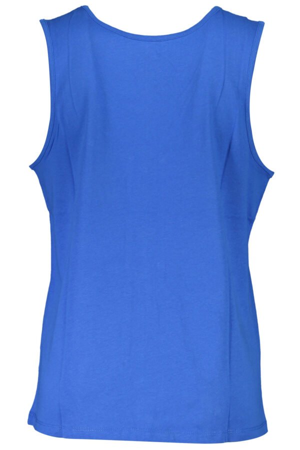 GIAN MARCO VENTURI MAN BLUE TANK TOP - Image 2